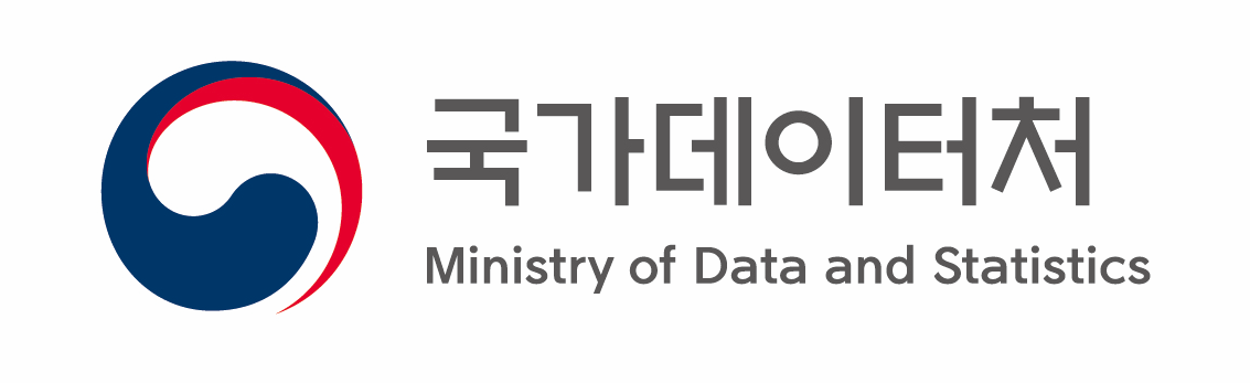 [국가데이터처] 국민과 소통하고 AI로 만들어가는 모두의 데이터!! 로고